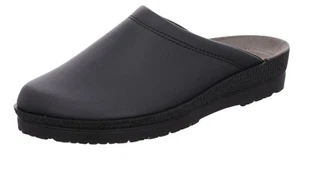 Rohde Pantoffel Schwarz/Dunkelgrau/Grau