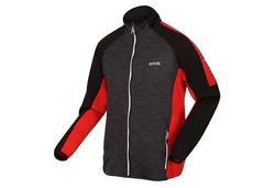 Regatta Funktionsjacke Hepley für Herren Dunkelrot/Rot