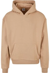 Urban Classics Sweatshirt Ultra Heavy Hoody Braun/Beige/Khaki