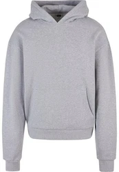 Urban Classics Sweatshirt Ultra Heavy Hoody Grau/Hellgrau