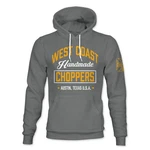 West Coast Choppers Hoodie Kapuzenpullover Dunkelgrün/Dunkelgrau/Grau