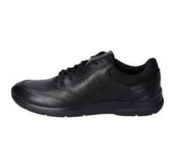 Ecco Schnürschuh Irving Schwarz/Braun/Blau/Hellblau