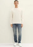 TOM TAILOR Regular-fit Jeans JOSH Creme/Weiß/Khaki