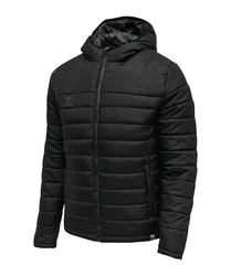 hummel Steppjacke Hmlnorth Quilted Hood Jacket Schwarz