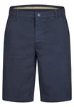 HECHTER PARIS Shorts mit Gürtelschlaufen Grau/Blau/Dunkelblau/Hellblau