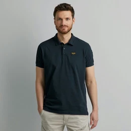 Poloshirt mit Logostickerei