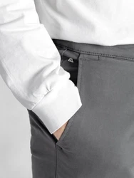 TwoMates Chinos Chino mit elastischem Bund 