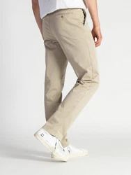 TwoMates Chinos Chino mit elastischem Bund Khaki/Beige