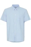 !Solid Leinenhemd SDAllan Hellblau/Blau