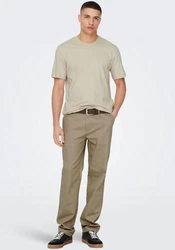 Only & Sons T-Shirt 'Max' Khaki/Beige