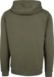 MisterTee Sweatshirt Herren Los Angeles Wording Hoody Dunkelgrün/Grün