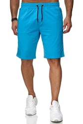 Reslad Sweatshorts RS-50 Hellblau/Blau/Türkis