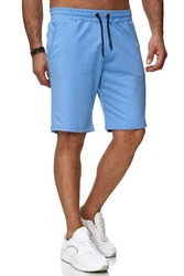 Reslad Sweatshorts RS-50 Hellblau/Blau
