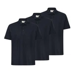 WORXWEAR Poloshirt Herren Dunkelblau/Blau