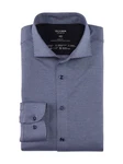 OLYMP Businesshemd Level Five 24/Seven Dunkelblau/Grau/Blau