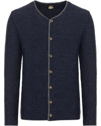 Hammerschmid Strickjacke Simon Hellblau/Dunkelblau