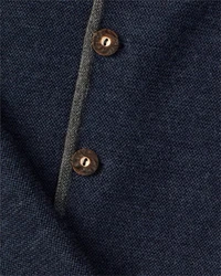 Hammerschmid Strickjacke Simon Hellblau/Dunkelblau