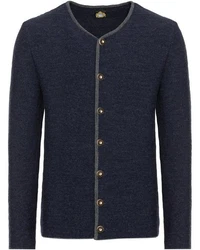 Hammerschmid Strickjacke Simon Hellblau/Dunkelblau