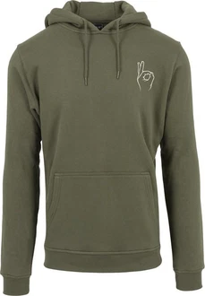 MisterTee Sweatshirt Easy Sign Hoody (1-tlg) Dunkelgrün MisterTee Sweatshirt Easy Sign Hoody (1-tlg) Dunkelgrün