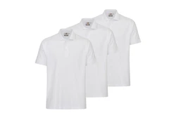 WORXWEAR Poloshirt Herren Creme/Weiß