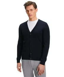 Strickjacke (1-tlg) aus reiner, extrafeiner Merinowolle