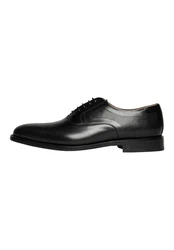 Henry Stevens Marshall FBO Businessschuh Schnürschuh Herren Halbschuhe Schwarz/Braun/Hellblau