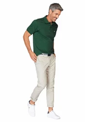Lacoste Herren Poloshirt L1212 Khaki/Grün/Dunkelgrün