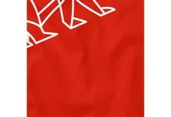 Neverless Tanktop Herren Polygon Design Print Br Bear Tiermotiv Outdoor Rot