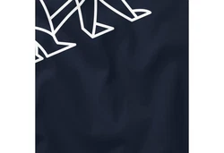 Neverless Tanktop Herren Polygon Design Print Br Bear Tiermotiv Outdoor Dunkelblau/Blau