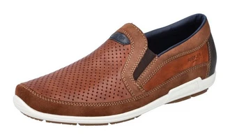 Rieker Slipper Freizeitschuh Mokassin mit Stretcheinsätze Rieker Slipper Freizeitschuh Mokassin mit Stretcheinsätze