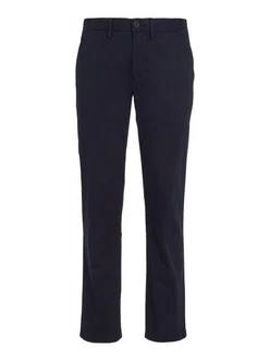 Tommy Hilfiger Chinohose Denton 1985 Core (PIMA CO) Dunkelblau/Blau