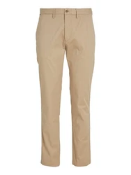 Tommy Hilfiger Chinohose Denton 1985 Core (PIMA CO) dunkelbeige/beige