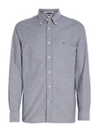 Tommy Hilfiger Langarmhemd Flex Oxford (1985) Hellblau/Grau/Dunkelblau/Blau