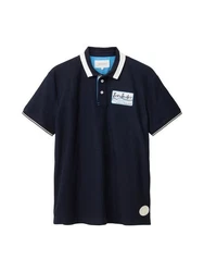 TOM TAILOR Poloshirt ROUGH SLUB 