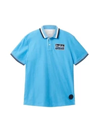 Poloshirt ROUGH SLUB (1-tlg) aus Baumwolle