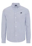 Polo Sylt Langarmhemd Blau/Hellblau/Dunkelblau
