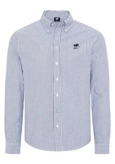 Polo Sylt Langarmhemd Blau/Hellblau/Dunkelblau