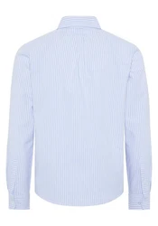 Polo Sylt Langarmhemd Hellblau/Blau/Dunkelblau