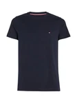 Tommy Hilfiger Herren T-Shirt Kurzarm Core Stretch Slim Fit Dunkelblau