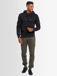 Alessandro Salvarini Kapuzenpullover ASCalgarii Khaki/Schwarz/Dunkelgrün