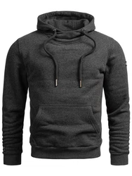 Alessandro Salvarini Kapuzenpullover ASCalgarii Dunkelgrau/Grau