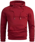 Alessandro Salvarini Kapuzenpullover ASCalgarii Dunkelrot/Rot