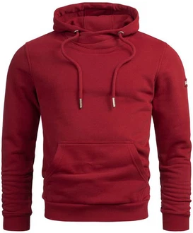 Alessandro Salvarini Kapuzenpullover ASCalgarii Dunkelrot/Rot