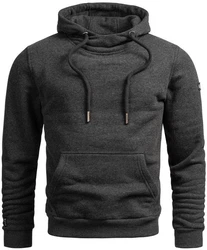 Alessandro Salvarini Kapuzenpullover ASCalgarii Schwarz/Dunkelgrau/Dunkelblau