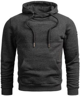 Alessandro Salvarini Kapuzenpullover ASCalgarii Schwarz/Dunkelgrau/Dunkelblau