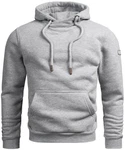 Alessandro Salvarini Kapuzenpullover ASCalgarii Grau/Weiß/Hellblau/Beige/Hellgrau/Blau/Creme/Silber