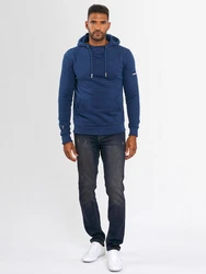 Alessandro Salvarini Kapuzenpullover ASCalgarii Blau/Dunkelblau/Hellblau