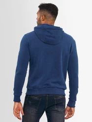 Alessandro Salvarini Kapuzenpullover ASCalgarii Blau/Dunkelblau/Hellblau