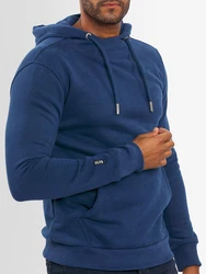 Alessandro Salvarini Kapuzenpullover ASCalgarii Blau/Dunkelblau/Hellblau