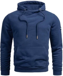 Alessandro Salvarini Kapuzenpullover ASCalgarii Blau/Dunkelblau/Hellblau